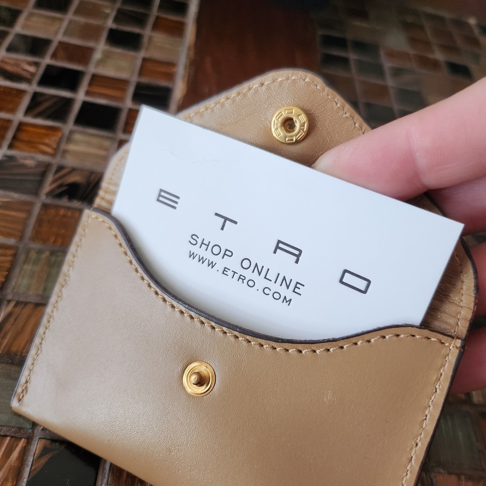 Etro card holder wallet - Picture 2 of 4